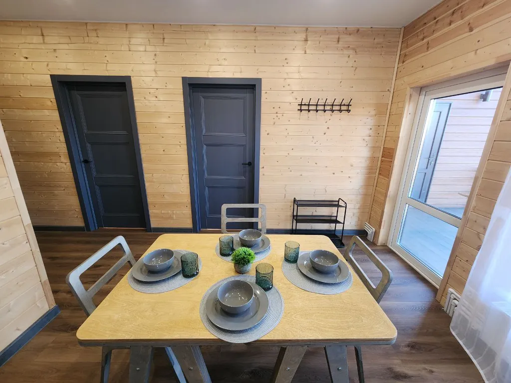 Дом для уединения на берегу Волги