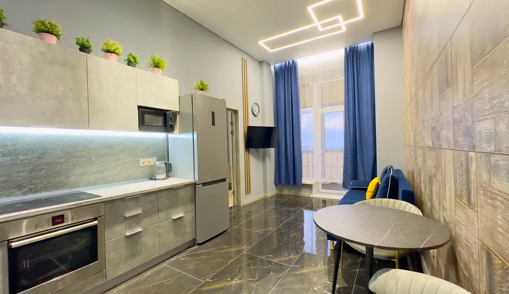 Апартаменты 17 этаж с видом на город