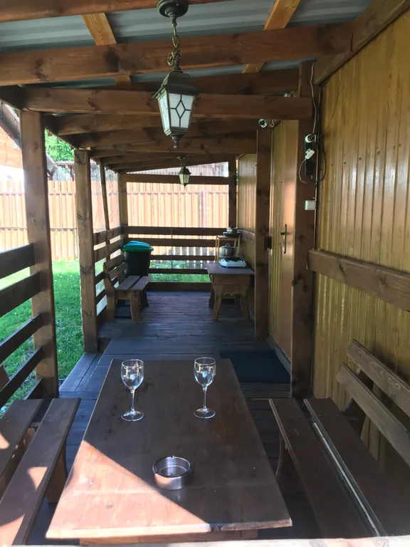 Коттедж Двухкомнатный домик с верандой — Архыз