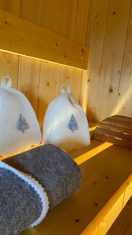 Уютный домик афрейм, банный чан, банька