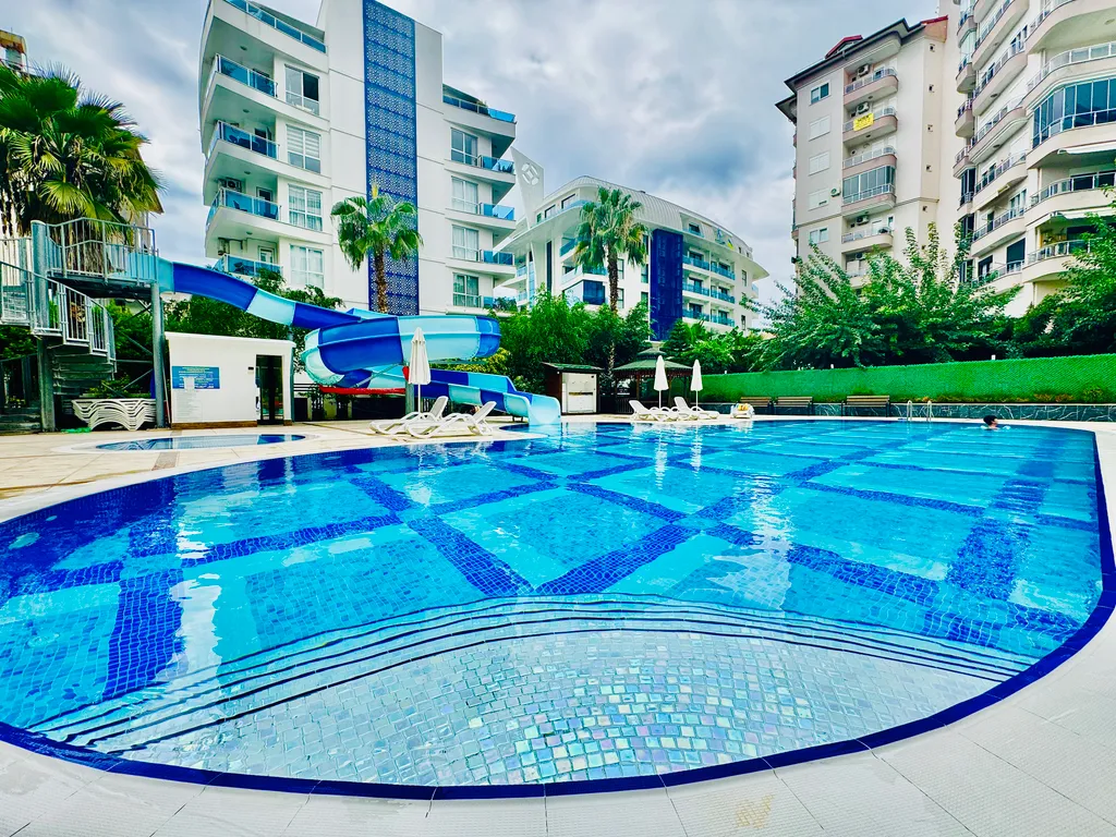 Семейные апартаменты 2+1, Elite Marine Residence, Kleopatra