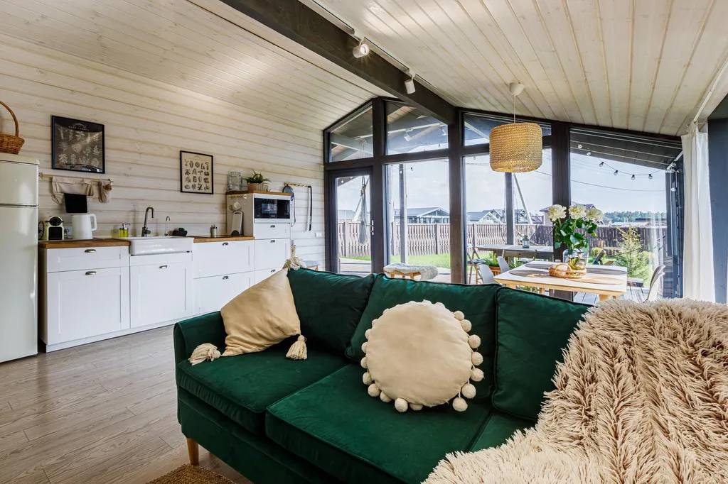 Коттедж Панорамный дом с собственной сауной в элитном поселке — Семеновское