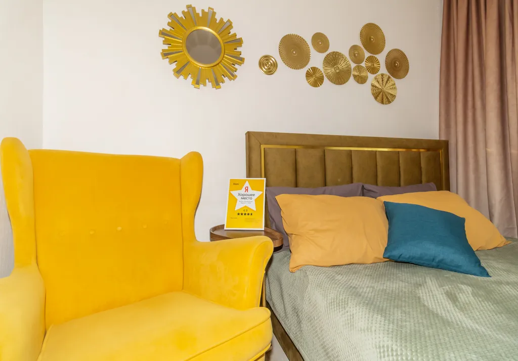 Апaртаменты Тропическое хаки в ​апарт-комплексе Виктория