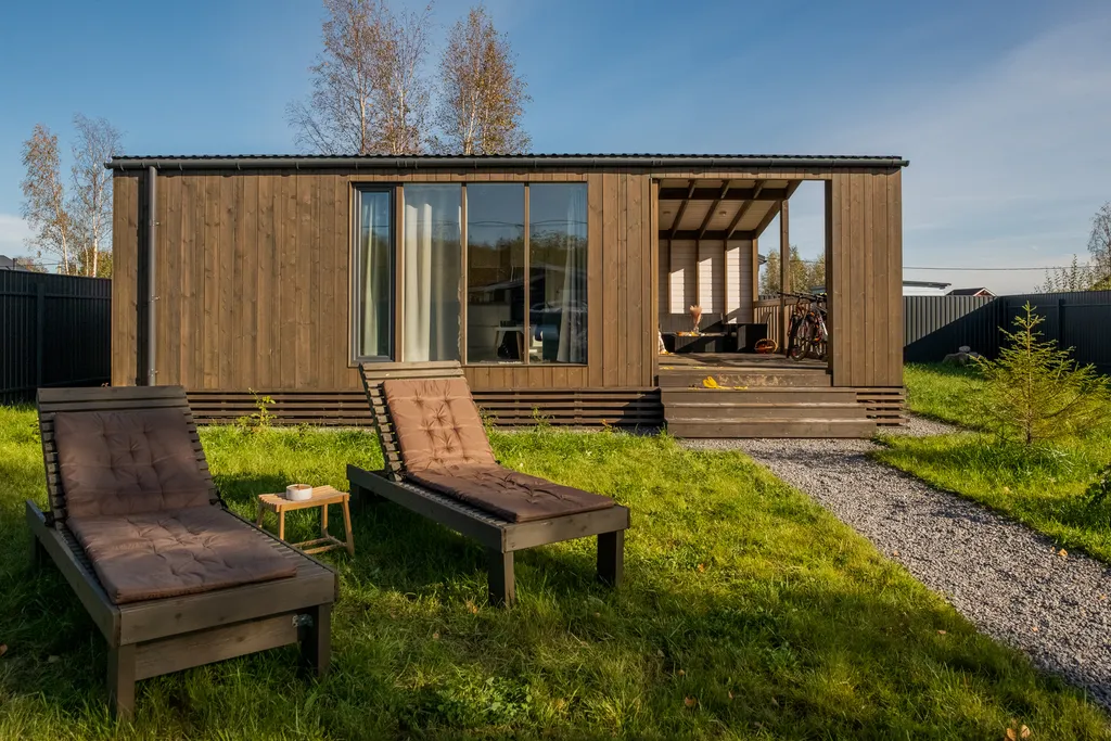 Тот самый домик Charmant Residence у Ладожского озера