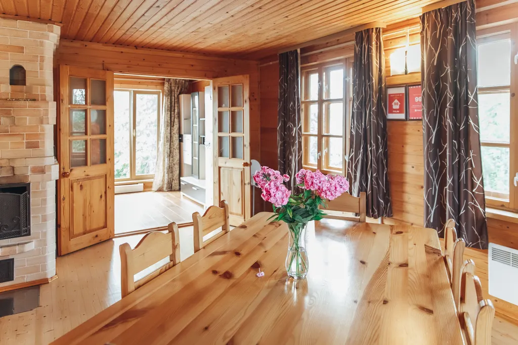 Коттедж Загородный дом на берегу озера — Машезеро