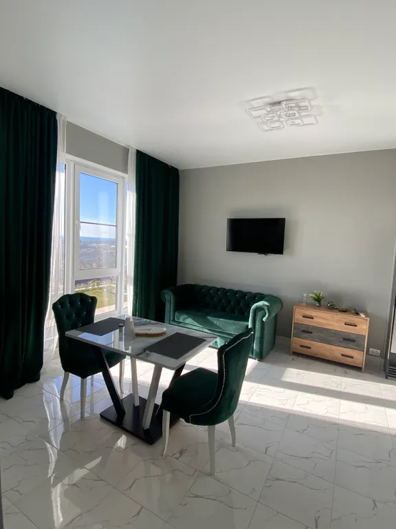 Коттедж Deluxe апартаменты с бассейном и видом на море — Сириус