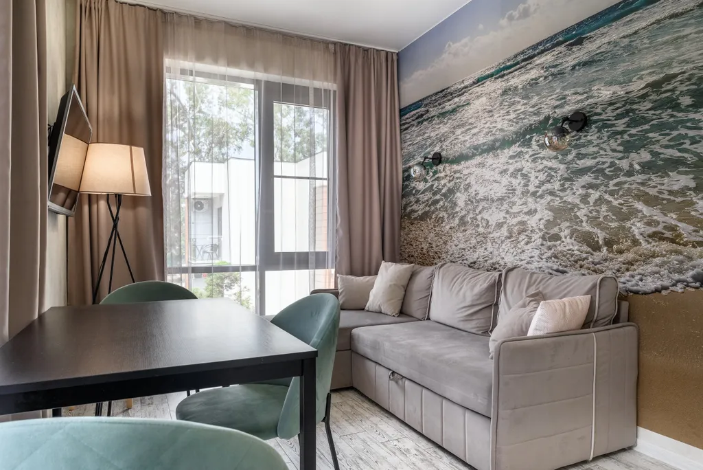 Апартамент в курортном городке в ЖК с бассейном