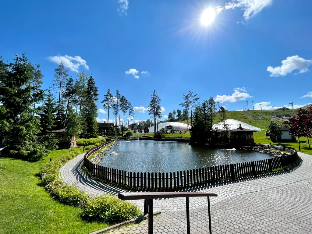 Альпийское Шале на курорте Охта Парк