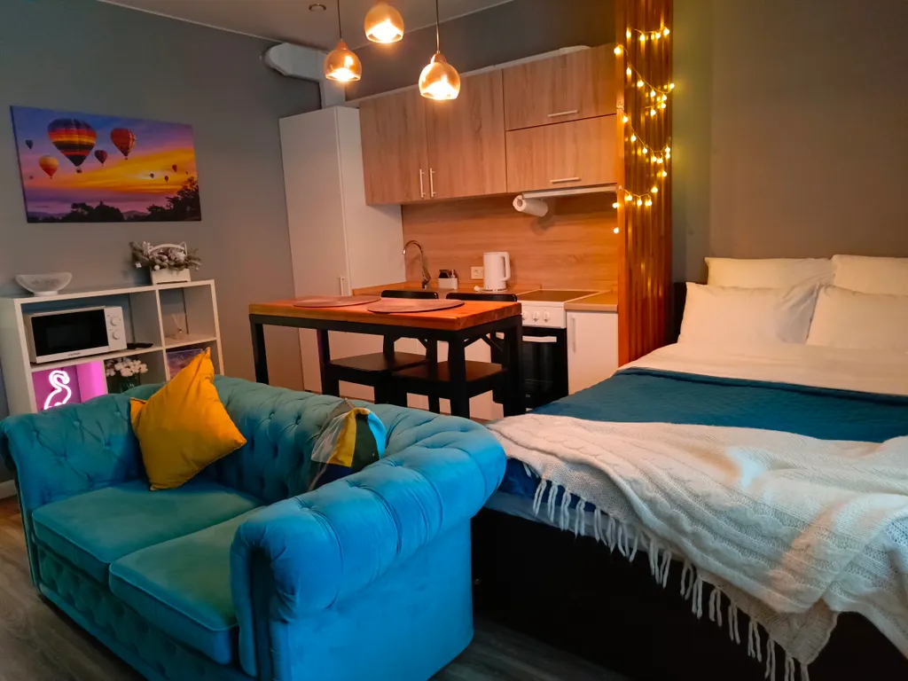 Уютная студия в современном районе