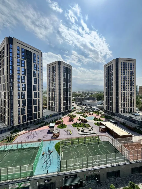 Евродвушка в ЖК Комфорт Сити с видом на горы, рядом с ТЦ MEGA