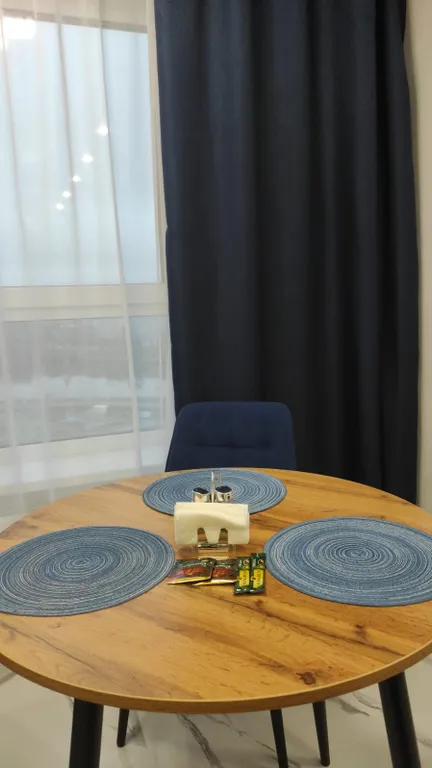 Уютная светлая квартира с видом на город