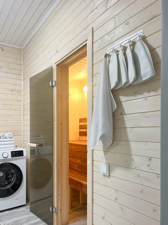 Коттедж Сканди дом с фотозонами и сауной у залива — Санкт-Петербург