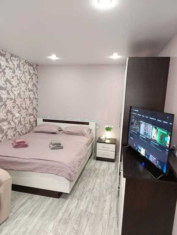 Уютная студия после ремонта в аэропорту