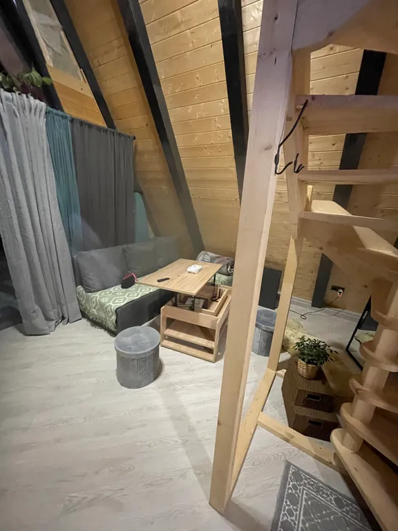 А Фрейм дом шалаш, место силы