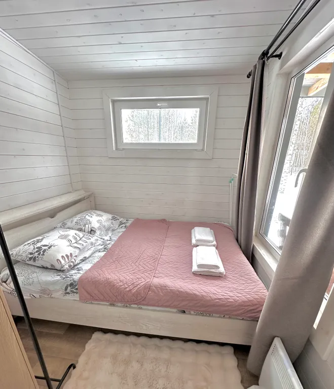 Современный модульный домик с кедровой баней