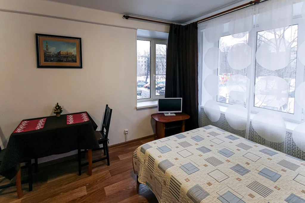 Квартира Квартира Уютная студия недалеко от центра — Санкт-Петербург