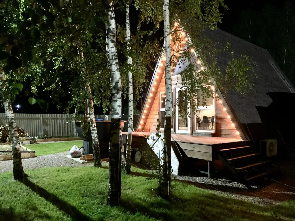 Треугольный дом лофт