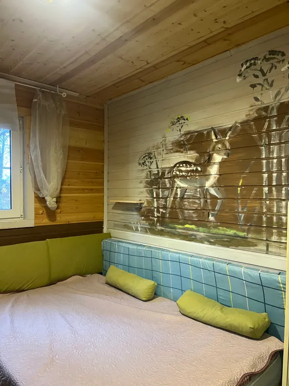 Дом с олененком и гортензиями