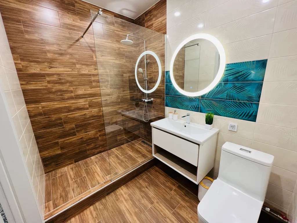 Квартира в скандинавском стиле с видом на горы