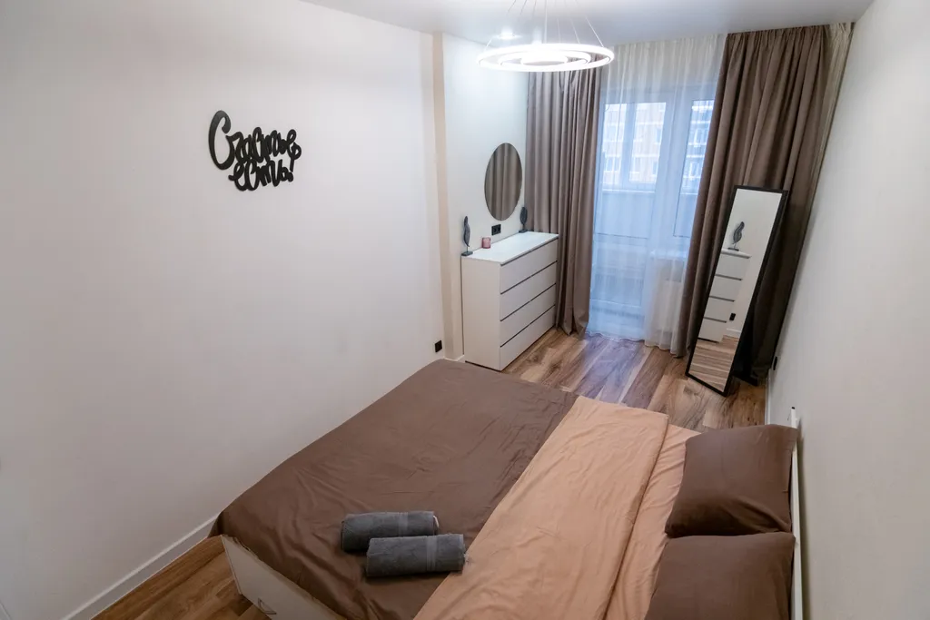 Апартаменты с новом ремонтом на четверых