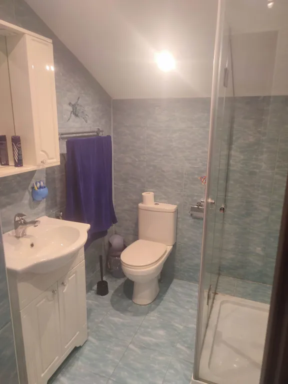 Деревянный 2-этажный коттедж у леса