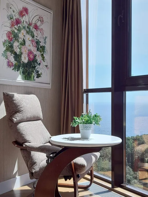 2-комнатная квартира с видом на море и горы в Приморском парке — аренда посуточно в Ялта