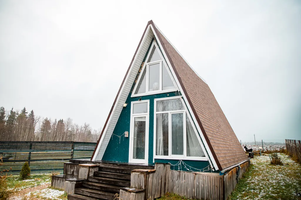 Дом с террасой и мангальной зоной для отдыха