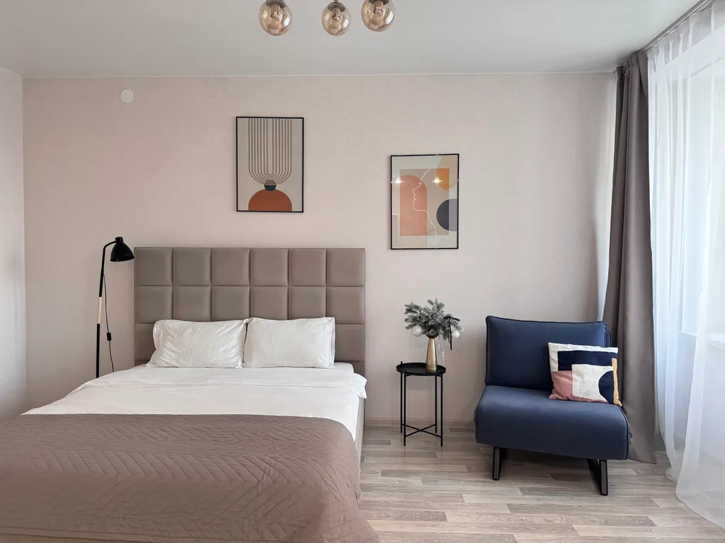 Квартира Квартира Современная студия для двоих на Взлётке — Красноярск