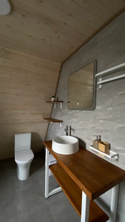 Коттедж Новый А-фрейм дом — Горячий Ключ