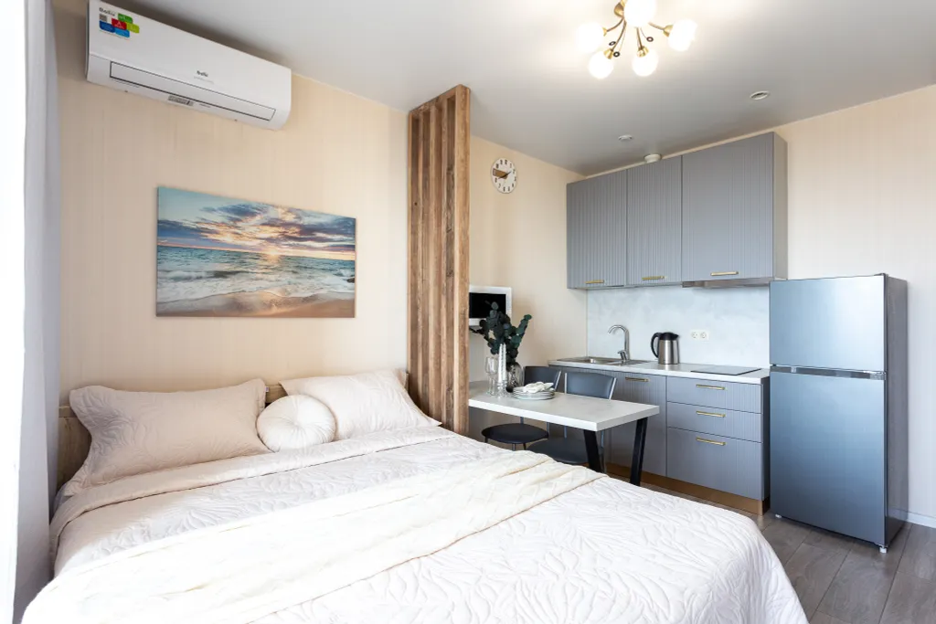 Уютная студия с видом на море Каравелла 221