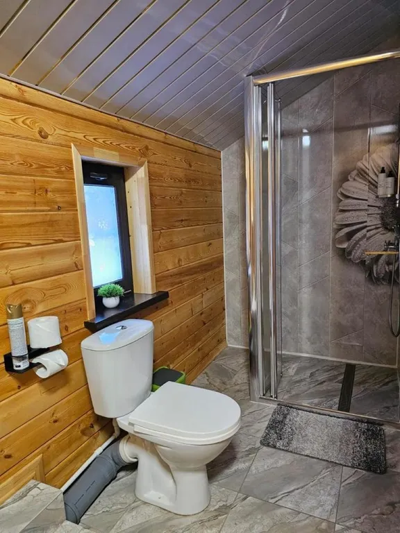 Коттедж Загородный дом "Тотем Камчатка" с термальным бассейном, баней и чаном — Термальный