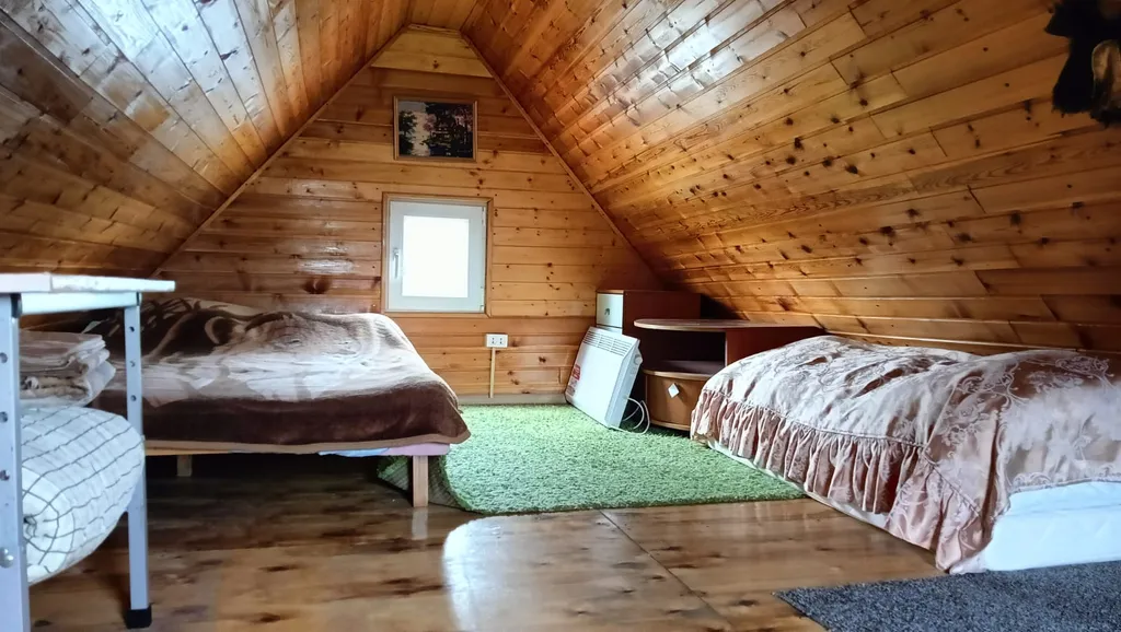 Уютный домик с русской баней и чаном