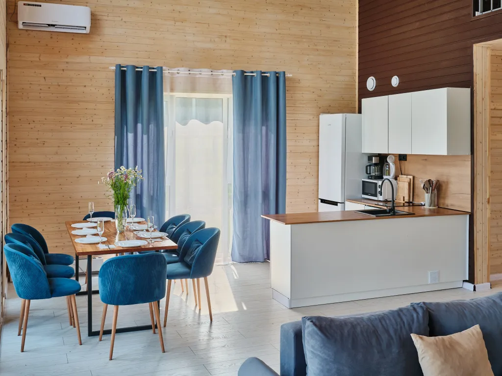 Двухэтажный дом 472 с банным чаном и камином