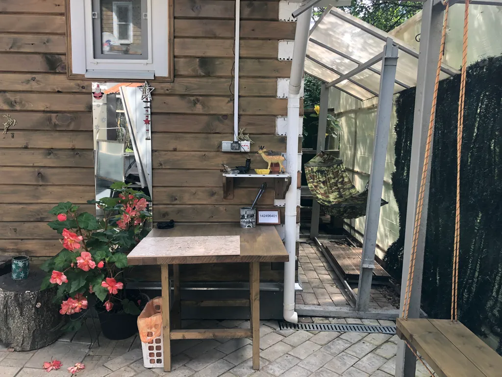 ТеремОК, дизайн сказки с финской сауной и мангал-олень