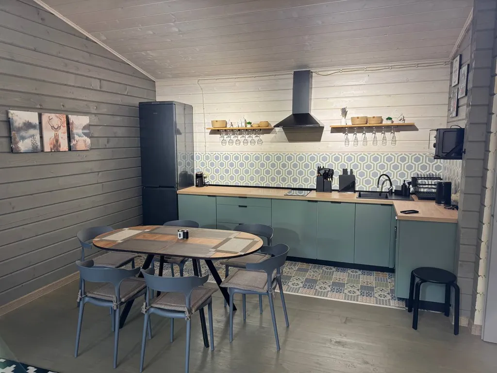 Дом на берегу озера в Валдайском Национальном парке, дом №5