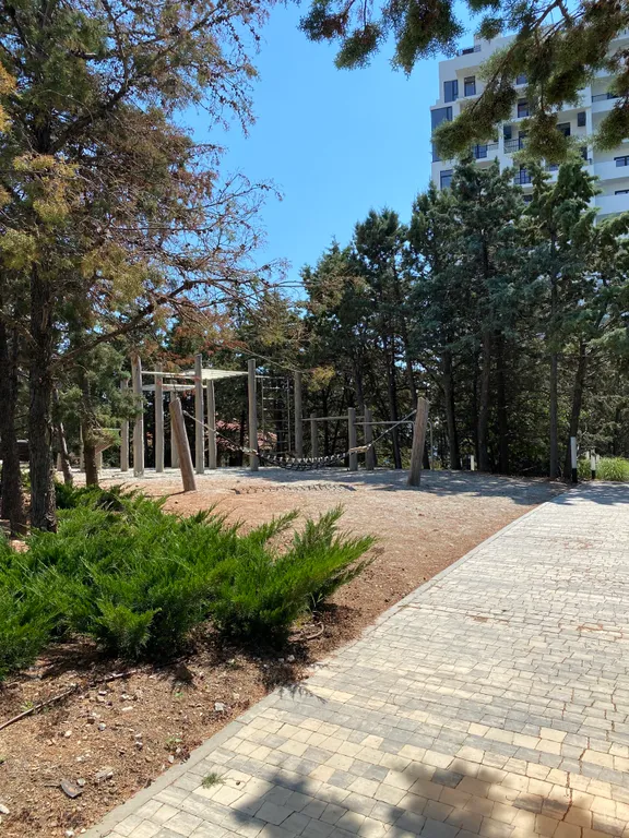 Апарт с видом на море и горы с подогреваемым бассейном и барбекю зоной