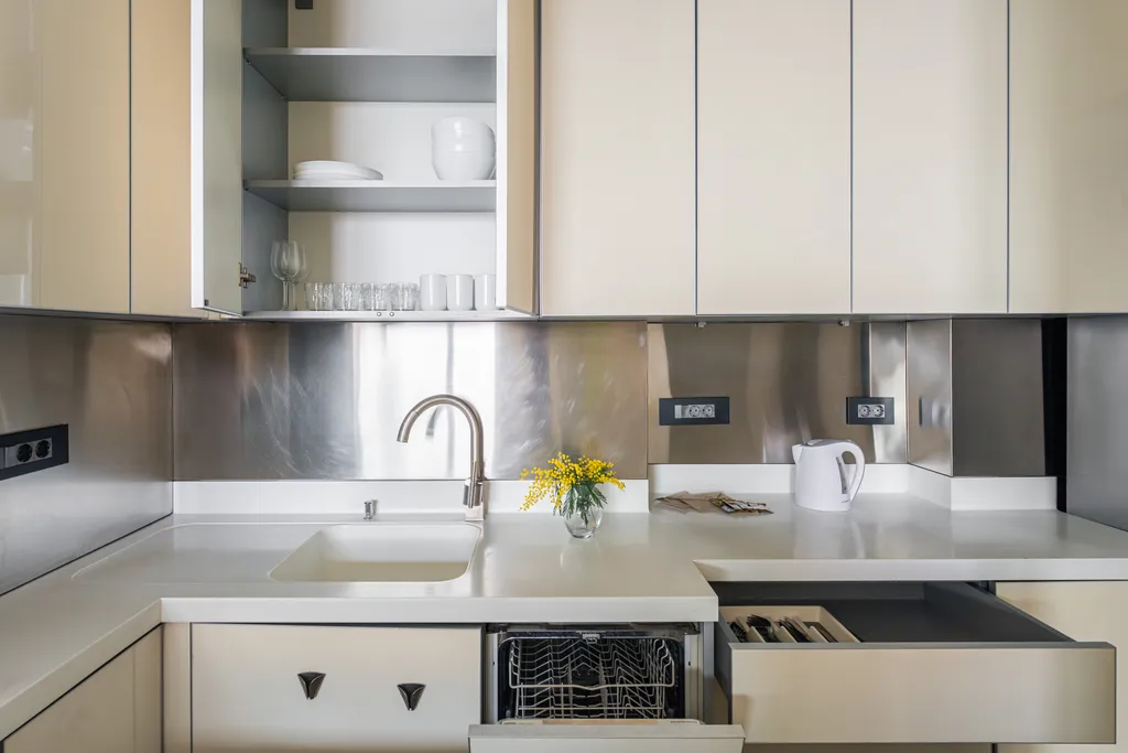 Апартаменты с видом на Каскад