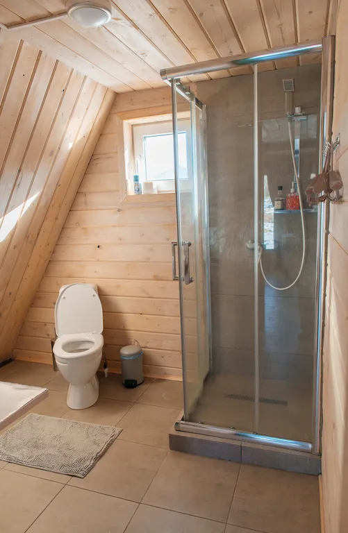 Коттедж Уютный A-frame дом с видом на горы — Шерегеш