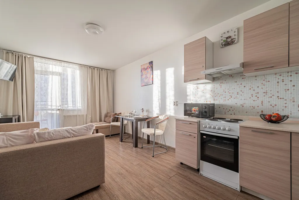 Просторная квартира-студия в ЖК Петровский