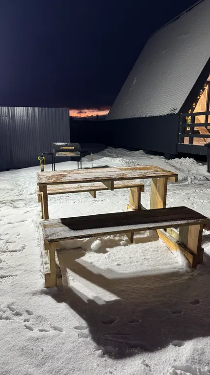 Уютный A-frame у Хибин