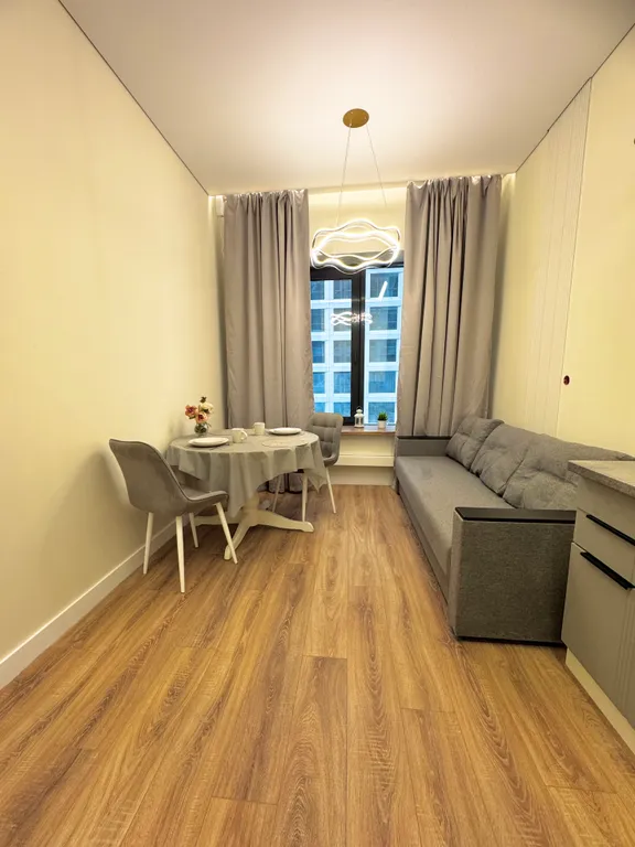 Квартира Просторная стильная евро-трехкомнатная квартира у залива — Санкт-Петербург