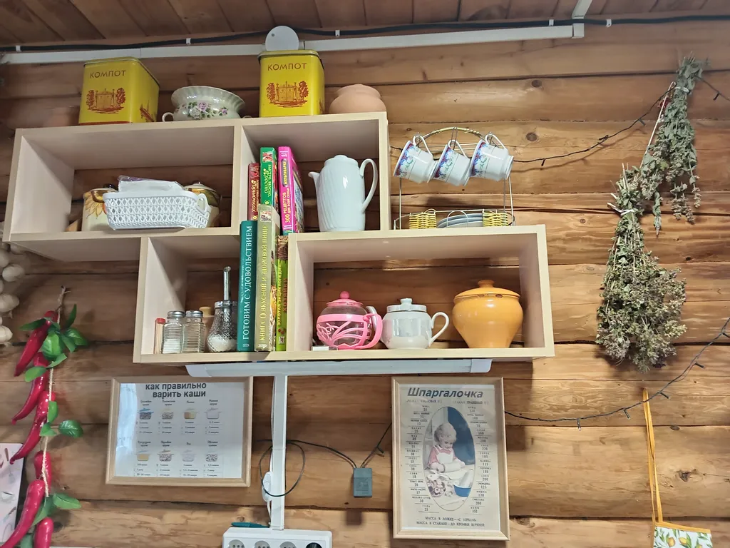 Домик с русской печкой и со всеми удобствами