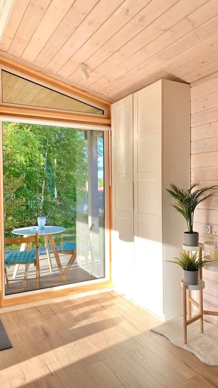 Коттедж Новый дом с баней и уличной джакузи — Ефимово