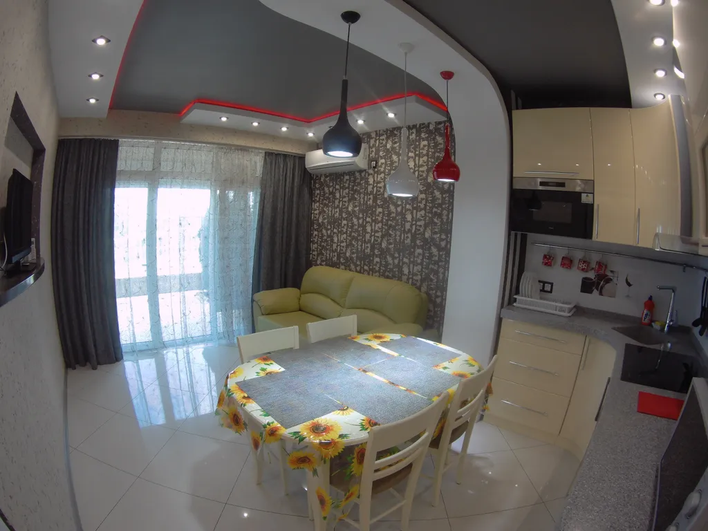 Апартамент в ЖК Вилладельмар с 2 спальнями и кухней-гостиной