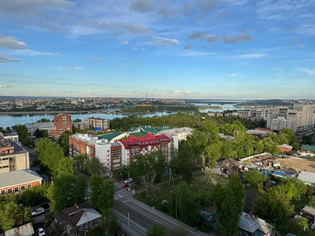 Квартира Квартира с шикарным видом на Ангару и центр города — Иркутск