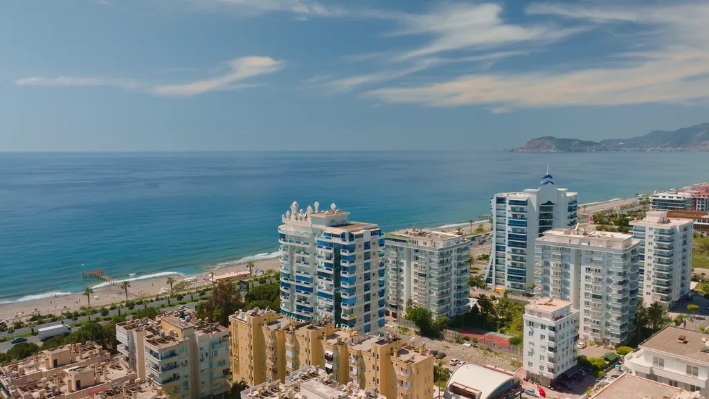 Yekta Queen просторный апартамент на 1 линии моря