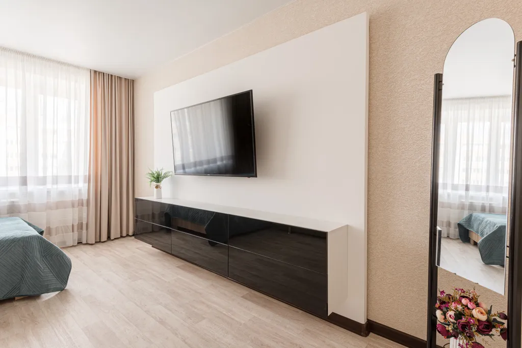 Уютная в центре, 3 тв, кондиционер, гостиничный сервис бесконтактно