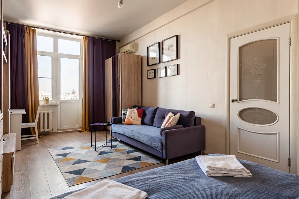 Квартира Уютная квартира с балконом рядом с Кремлем — Москва