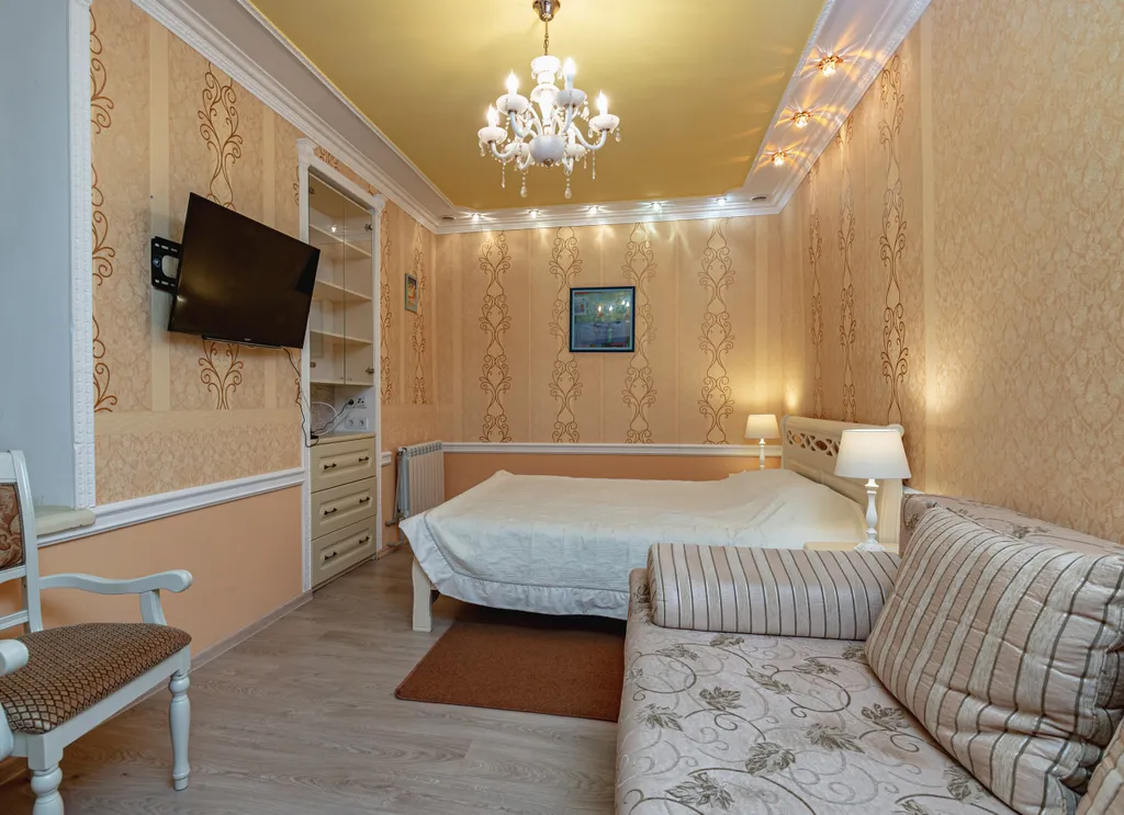 Семейный номер в уютном доме в центре города