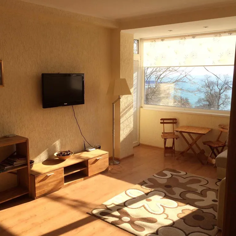 Уютная студия с видом на море у Воронцовского парка